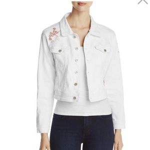 Billy T White Denim Jacket Size Medium NWT